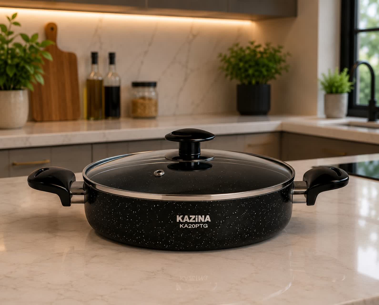 ماهیتابه دو دسته کازینا سایز ۲۸