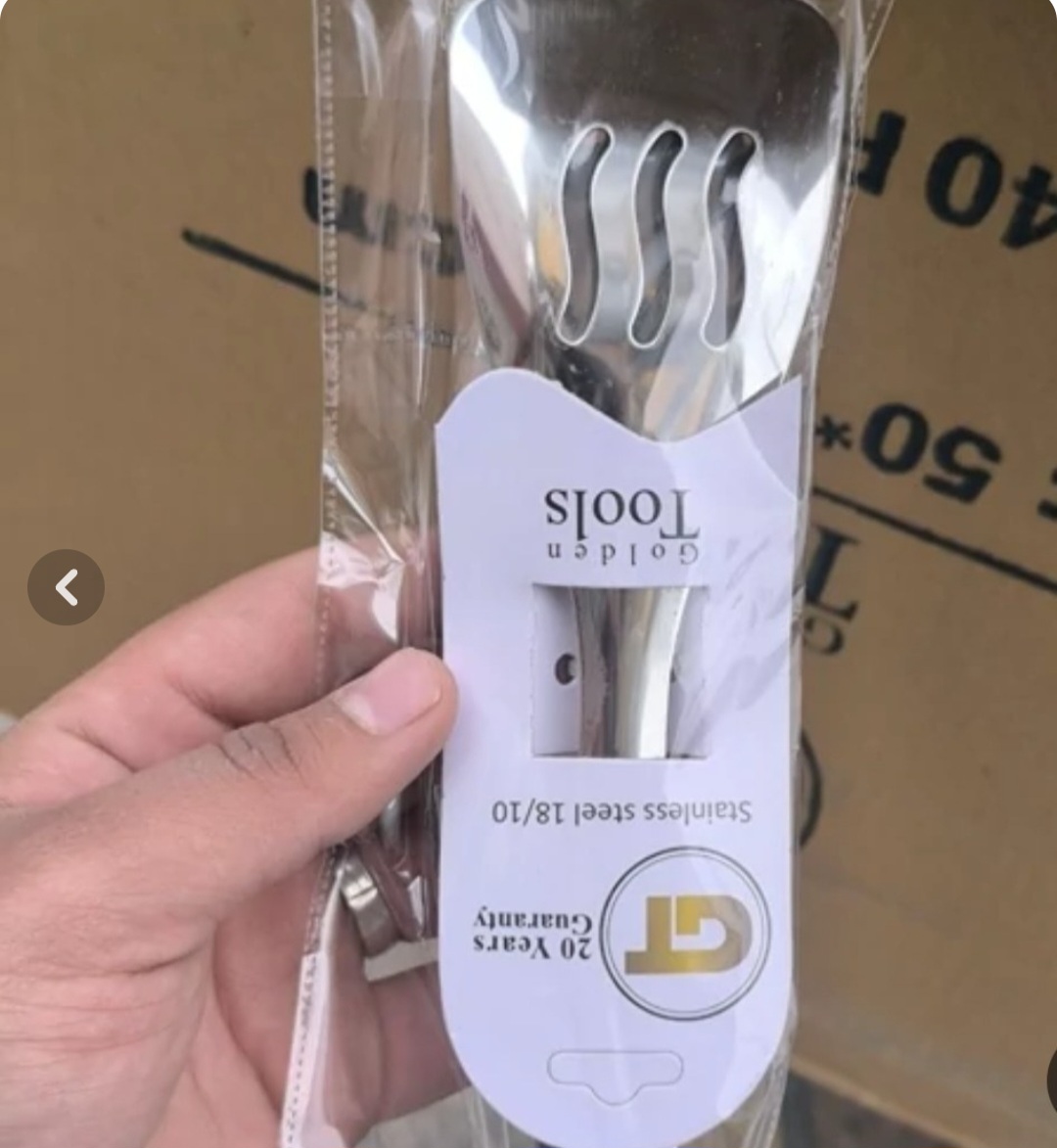 انبر سالاد استیل