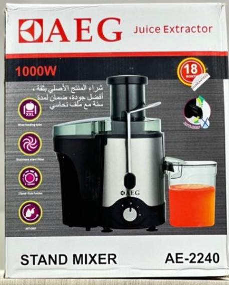 آبمیوه گیر تک کاره AEG مدل AE2240