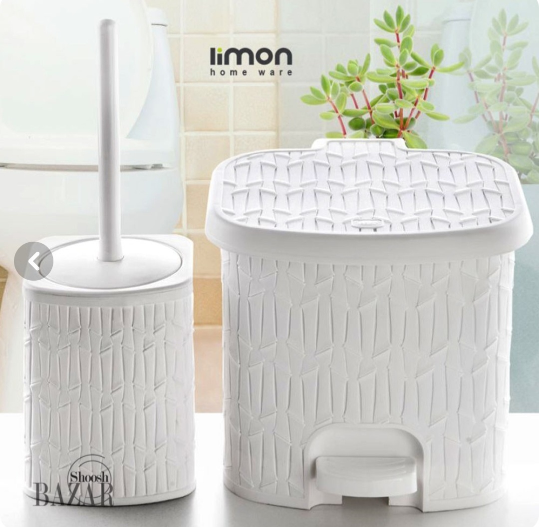 سطل و فرچه ۶ لیتری لیمون طرح بامبو
